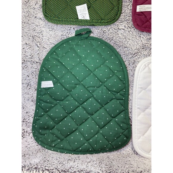 VTG 90s Holiday Christmas Pot Holder Lot CSC Kitchen Santa Decor Cottagecore - Picture 10 of 16